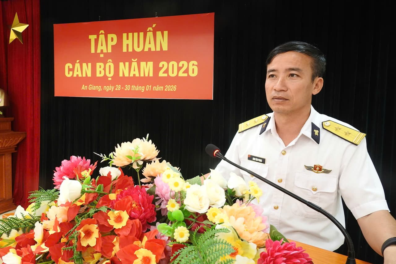 Trung đoàn 551 tập huấn cán bộ năm 2026