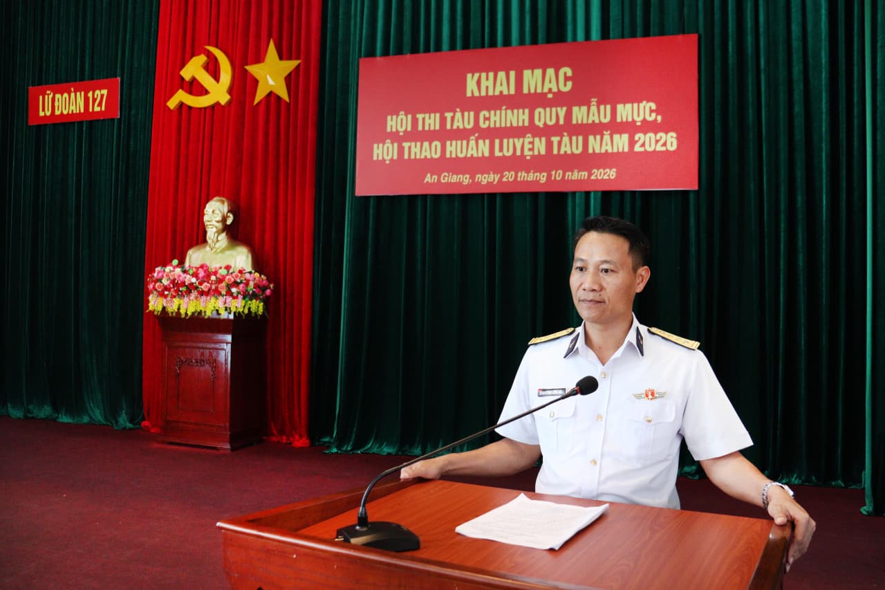 Lữ đoàn 127: Hội thi tàu chính quy mẫu mực, Hội thao huấn luyện tàu năm 2026