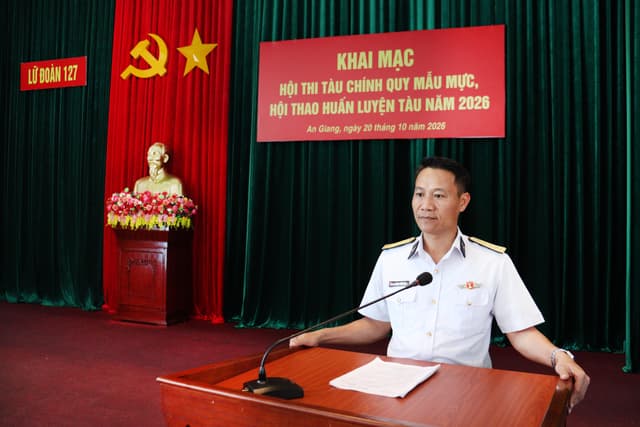 Lữ đoàn 127: Hội thi tàu chính quy mẫu mực, Hội thao huấn luyện tàu năm 2026