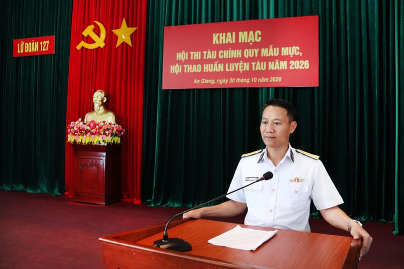 Lữ đoàn 127: Hội thi tàu chính quy mẫu mực, Hội thao huấn luyện tàu năm 2026