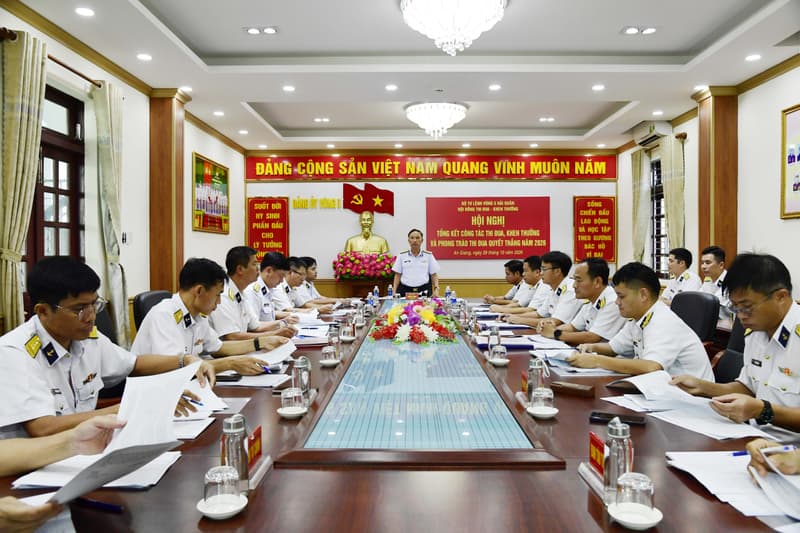 Vùng 5 Hải quân tổng kết phong trào thi đua quyết thắng năm 2026