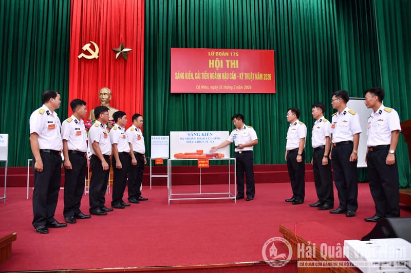 Lữ đoàn 175: Hội thi sáng kiến, cải tiến ngành Hậu cần - Kỹ thuật năm 2026