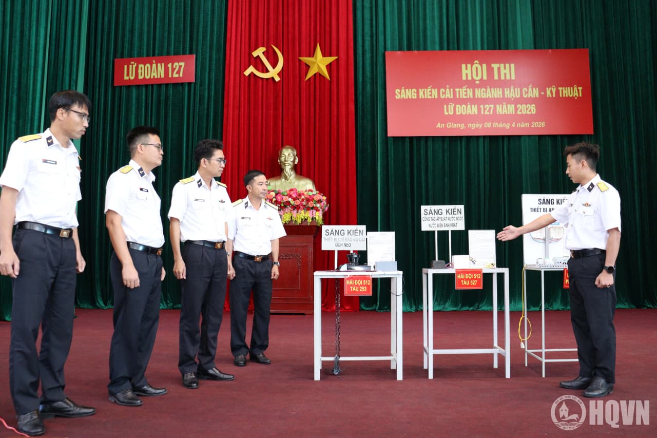 Lữ đoàn 127 tổ chức Hội thi sáng kiến cải tiến ngành hậu cần-kỹ thuật