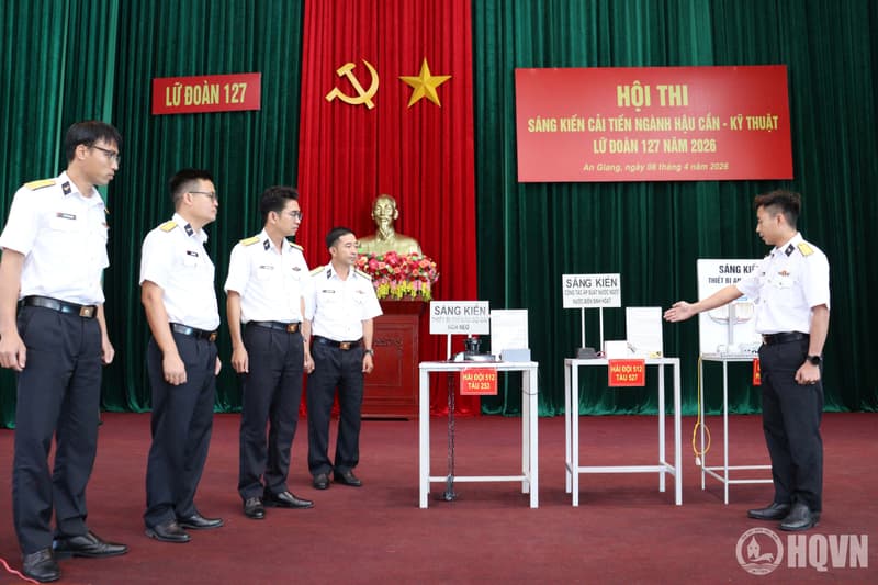 Lữ đoàn 127 tổ chức Hội thi sáng kiến cải tiến ngành hậu cần-kỹ thuật