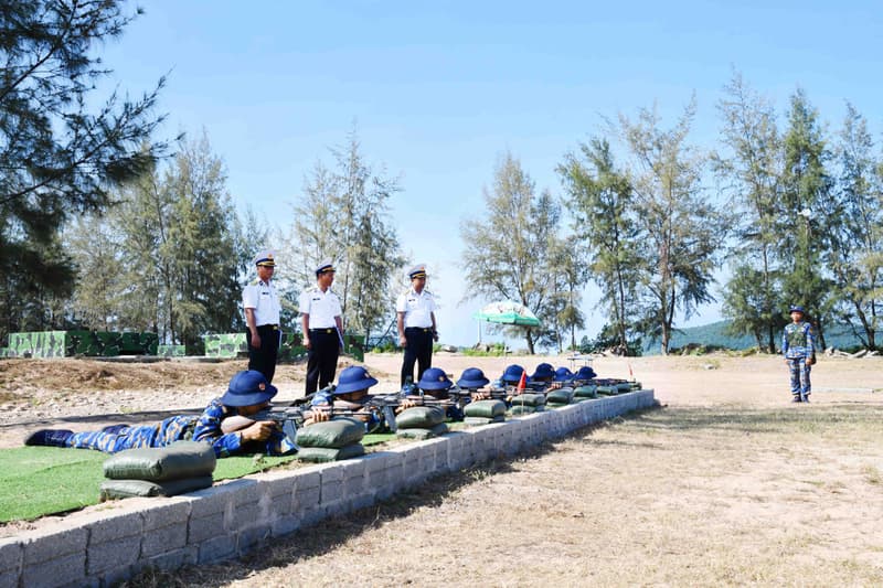 Vùng 5 Hải quân kiểm tra tháng đầu huấn luyện chiến sĩ mới tại các đơn vị