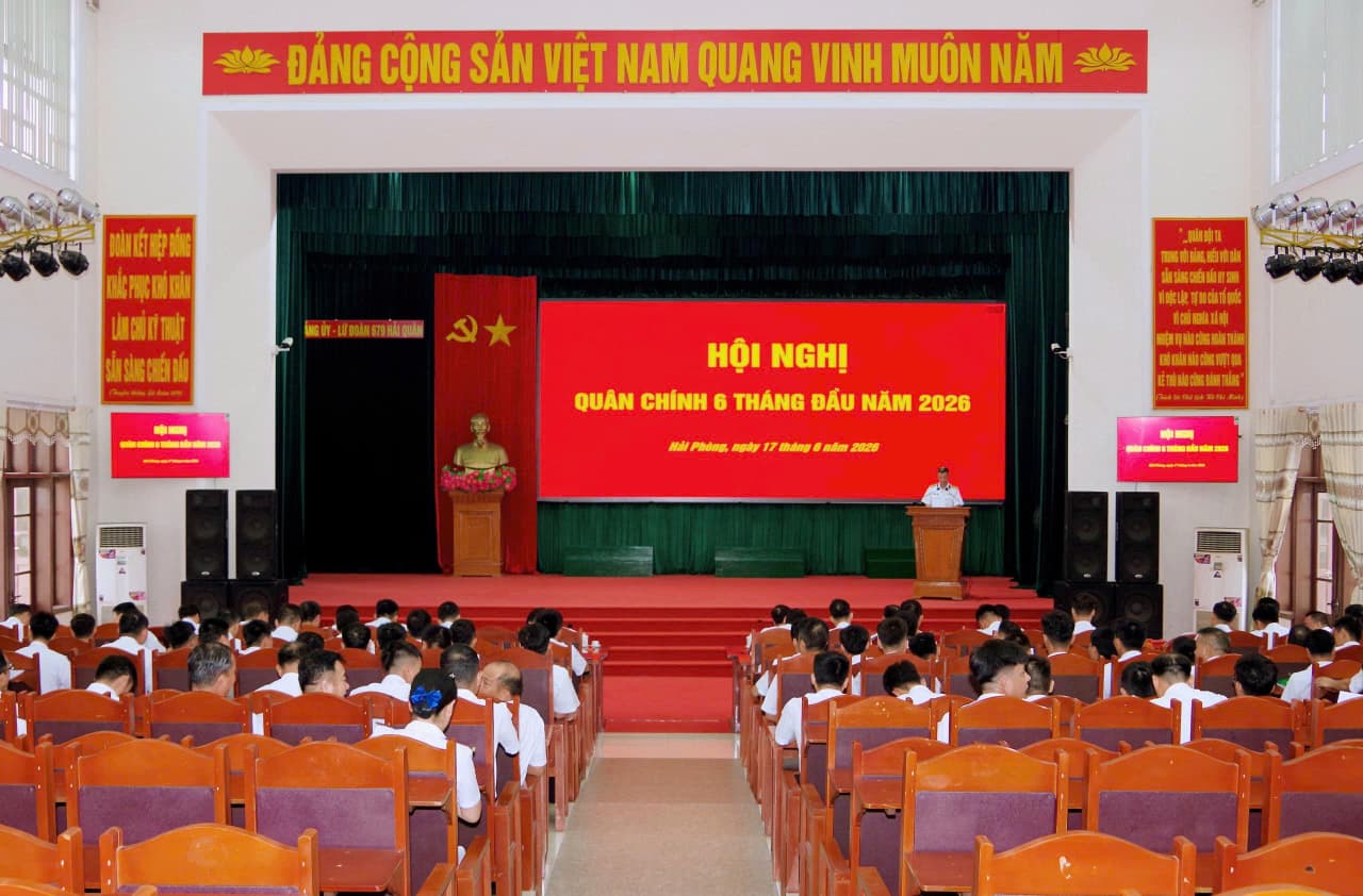 Lữ đoàn 679: Hội nghị quân chính 6 tháng đầu năm 2026