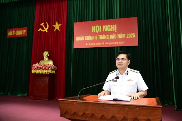 Lữ đoàn 127: Hội nghị quân chính 6 tháng đầu năm 2026