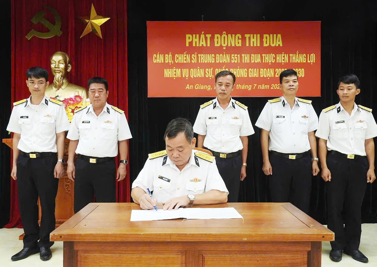 Trung đoàn 551 phát động phong trào thi đua giai đoạn 2026-2030