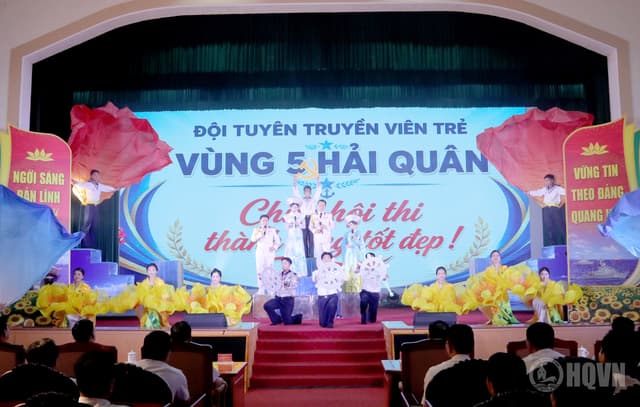 Vùng 5 Hải quân: Dấu ấn tại Hội thi cán bộ đoàn giỏi và tuyên truyền viên trẻ