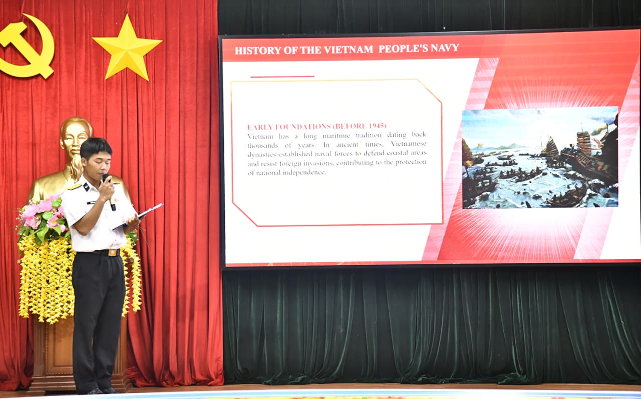 Lữ đoàn 167 nâng cao hiệu quả Câu lạc bộ ngoại ngữ