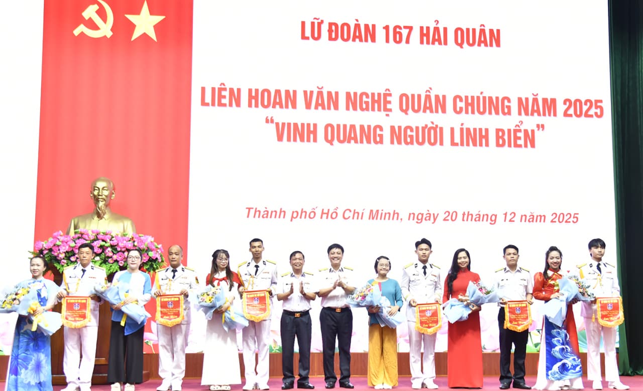 Lữ đoàn 167 liên hoan văn nghệ quần chúng năm 2025