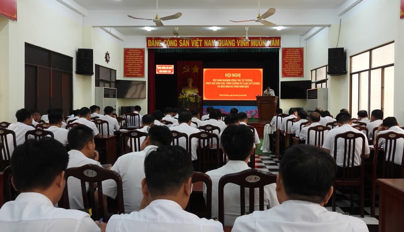 Hải đoàn 129 tăng cường kỷ luật, bảo đảm an toàn