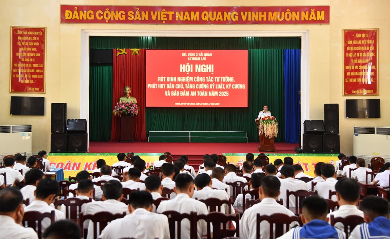 Lữ đoàn 125 tăng cường kỷ luật, kỷ cương và bảo đảm an toàn