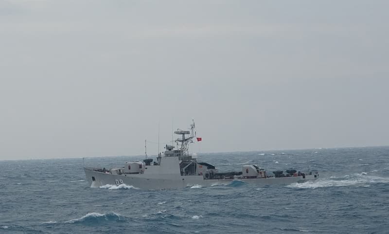 Tàu 09 đến Batam (Indonesia) chuẩn bị tham gia Diễn tập hàng hải ASEAN-Hoa Kỳ