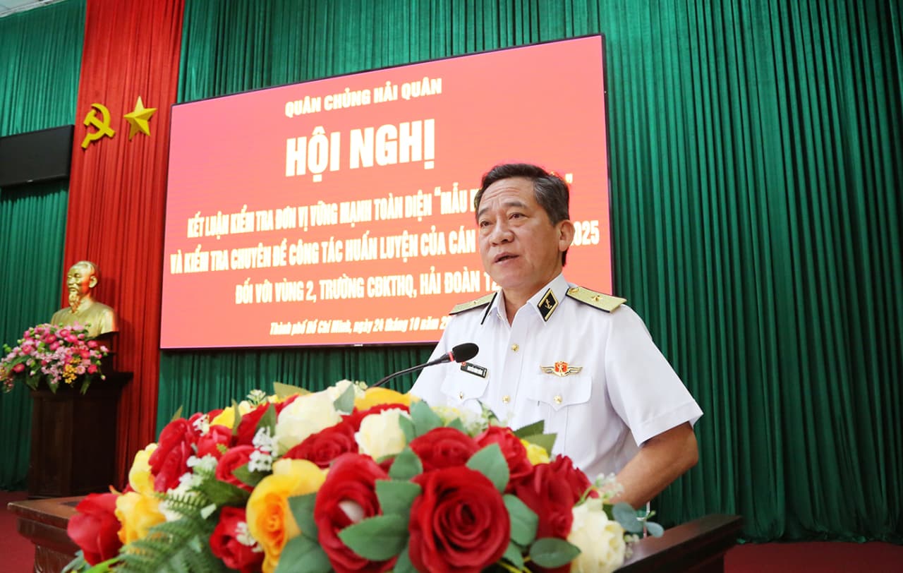 Quân chủng Hải quân kiểm tra các đơn vị phía Nam: Đánh giá thực chất, khách quan, tạo động lực thi đua mới