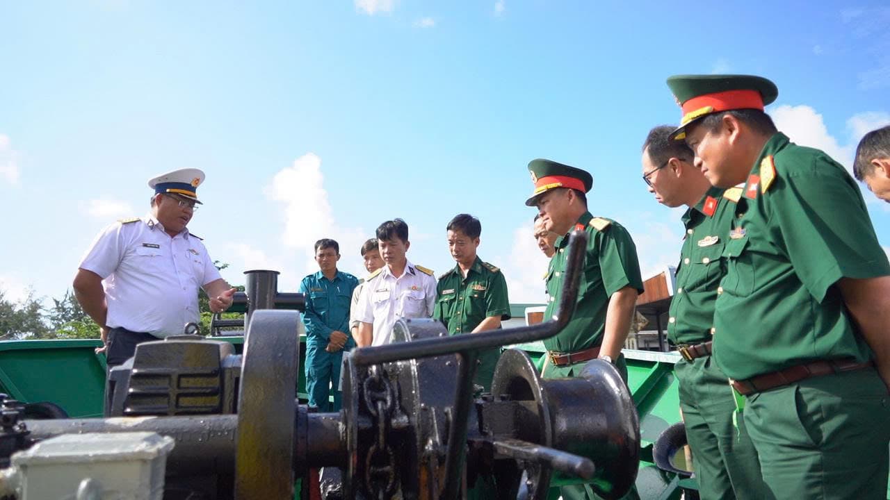 Vùng 2 phối hợp chuẩn bị cho hội thi, hội thao tàu dân quân thường trực