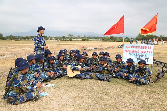 Chiến sĩ mới Lữ đoàn 101 quyết tâm luyện giỏi, rèn nghiêm