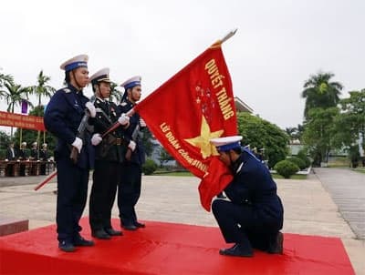 Lữ đoàn Công binh 131 tổ chức tuyên thệ các chiến sĩ mới