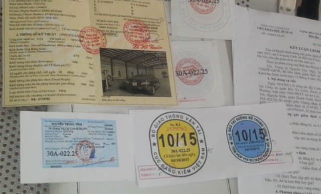 Cảnh giác với các loại giấy tờ giả
