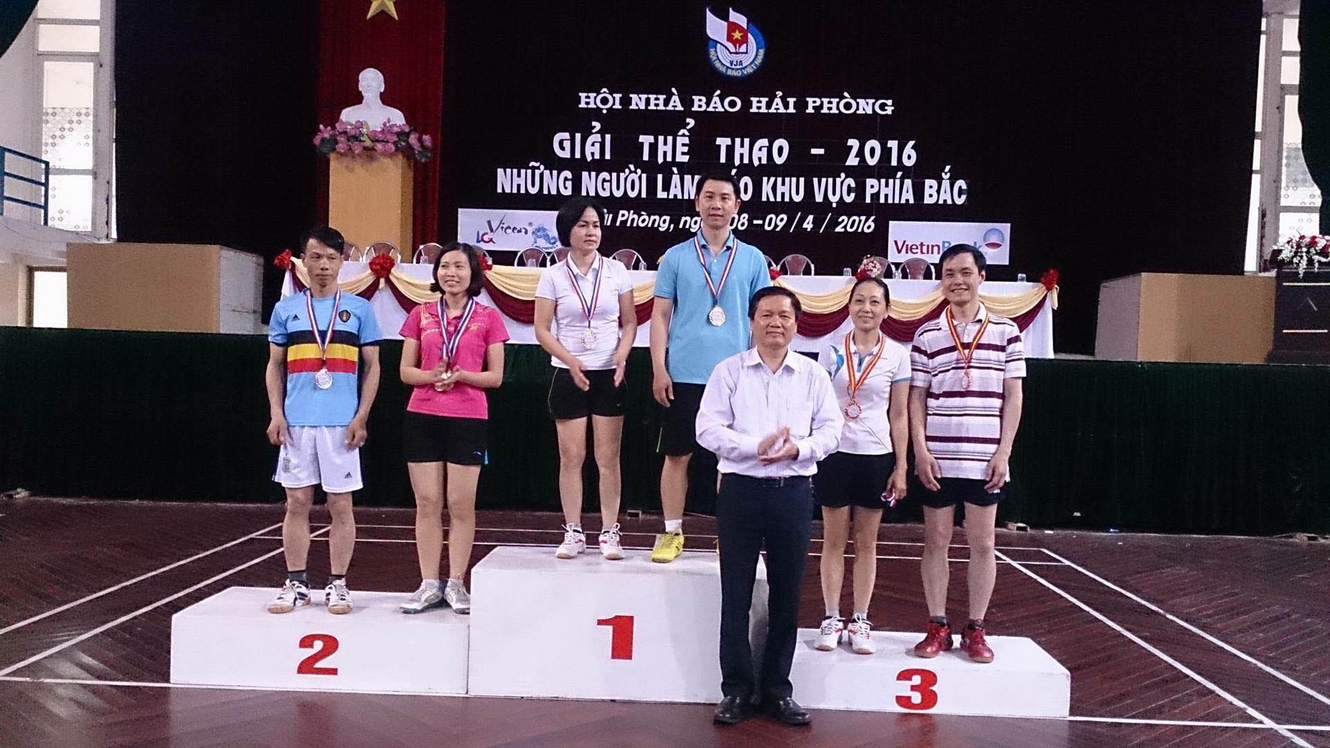 Giải thể thao những người làm báo khu vực phía Bắc năm 2016