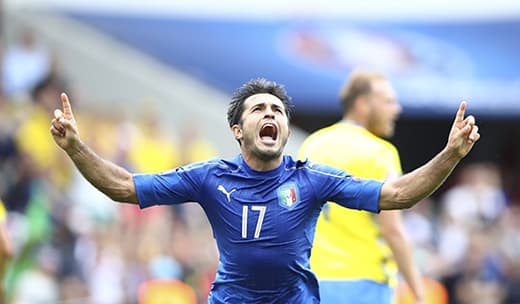 Eder lập công, Italia thắng Thụy Điển 1-0