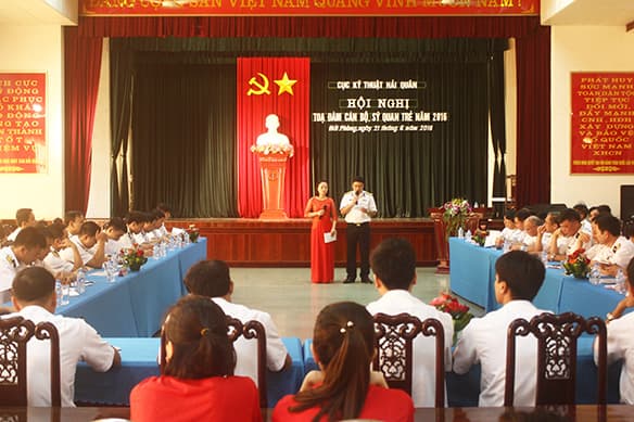 Cục Kỹ thuật Hải quân tọa đàm cán bộ, sĩ quan trẻ năm 2016