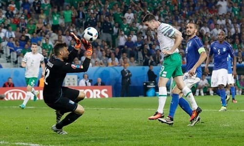 CH Ireland xuất sắc vượt qua vòng bảng