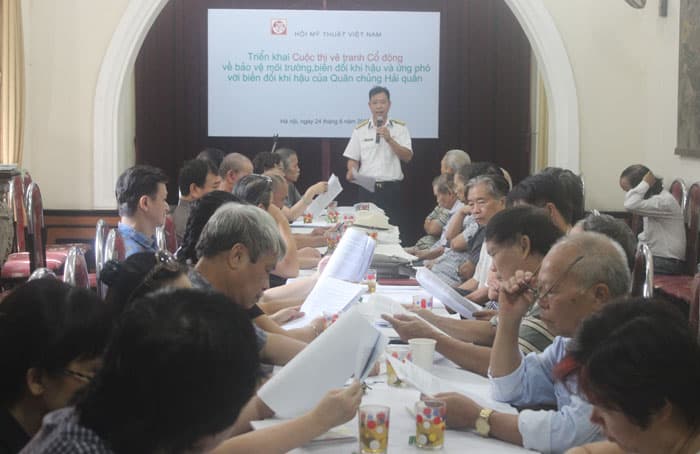 Cuộc thi vẽ tranh cổ động bảo vệ môi trường, biến đổi khí hậu và chủ động ứng phó với biến đổi khí hậu 