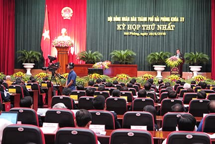 Đồng chí Nguyễn Văn Tùng được bầu giữ chức Chủ tịch UBND thành phố Hải Phòng khóa 15