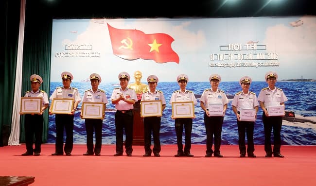 Cục Chính trị Hải quân thi Bí thư chi bộ giỏi 