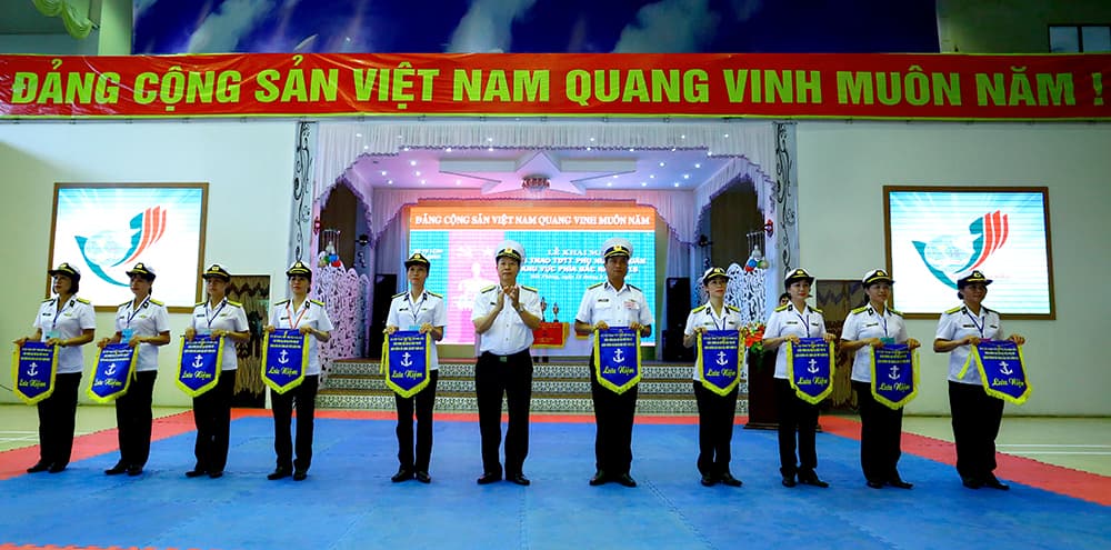 Khai mạc Hội thao TDTT Phụ nữ Hải quân khu vực phía Bắc