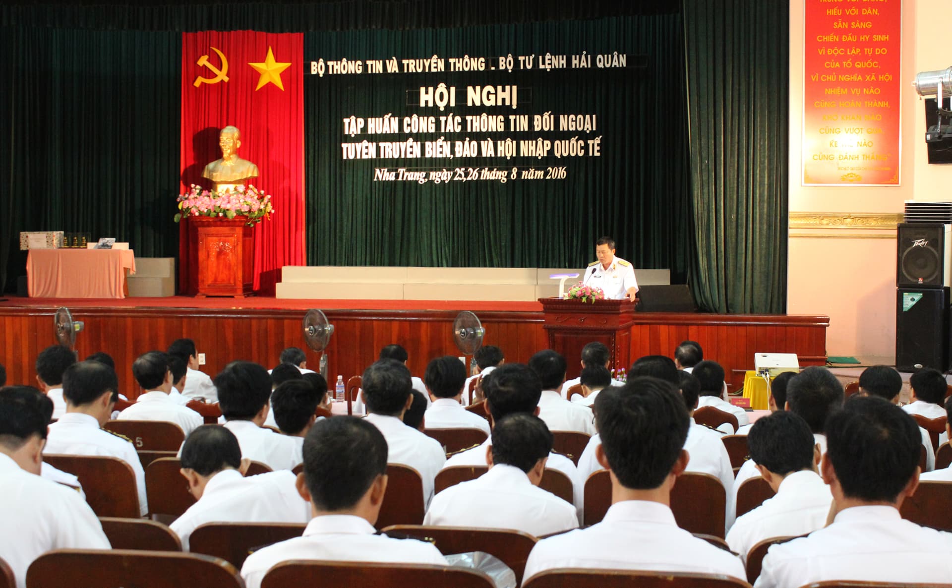 Tập huấn công tác thông tin đối ngoại,  tuyên truyền biển, đảo và hội nhập quốc tế 