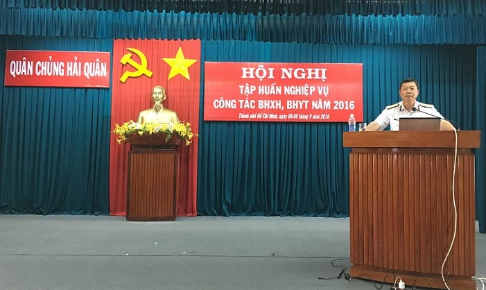 Quân chủng Hải quân: Tập huấn nghiệp vụ công tác Bảo hiểm xã hội và Bảo hiểm y tế