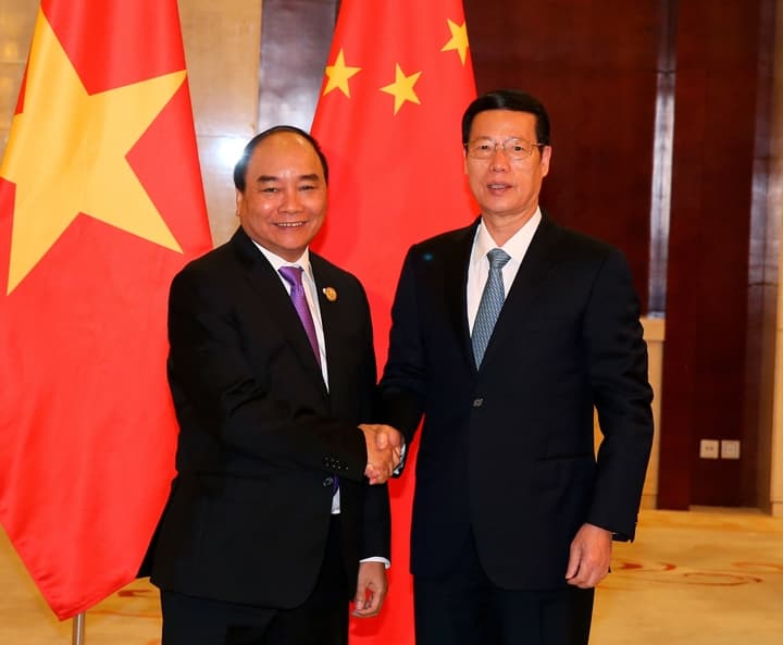 Thủ tướng Nguyễn Xuân Phúc tiếp Phó Thủ tướng Trung Quốc Trương Cao Lệ và lãnh đạo tỉnh Quảng Tây