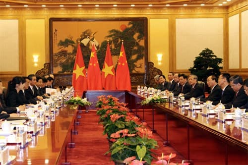 Thủ tướng Nguyễn Xuân Phúc hội đàm với Thủ tướng Trung Quốc Lý Khắc Cường