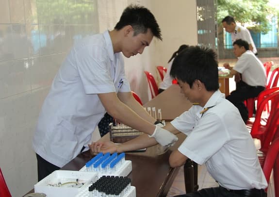 Cơ quan Bộ Tư lệnh Hải quân: Khám sức khoẻ định kỳ cho các đối tượng
