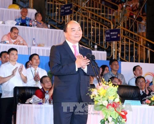Thủ tướng Nguyễn Xuân Phúc tuyên bố khai mạc Đại hội Thể thao bãi biển châu Á lần thứ 5