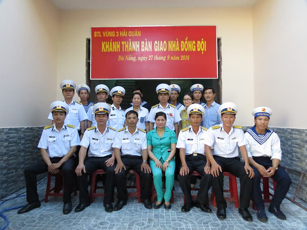 Vùng 3 Hải quân khánh thành và bàn giao &quot;Nhà đồng đội&quot;