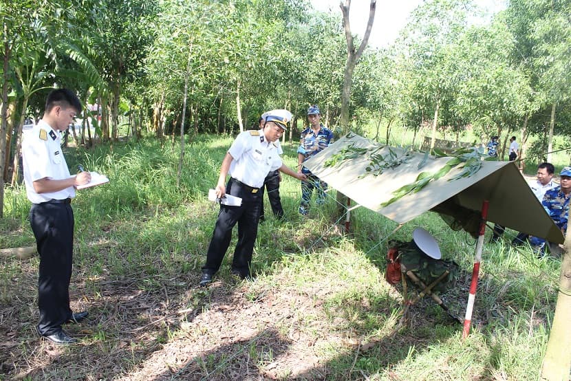 Đoàn Đo đạc, Biên vẽ Hải đồ và Nghiên cứu biển Thi 3 chuyên ngành Hậu cần năm 2016