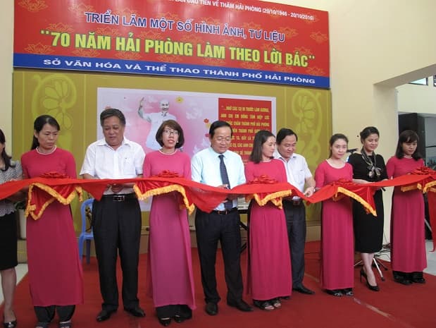 Triển lãm ảnh “70 năm Hải Phòng làm theo lời Bác”