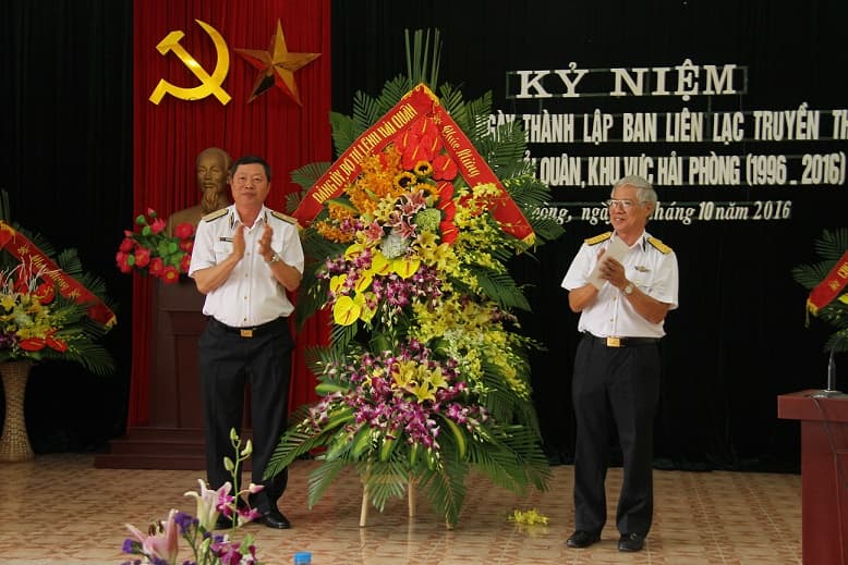 Ban Liên lạc truyền thống Hậu cần Hải quân kỷ niệm 20 năm ngày thành lập