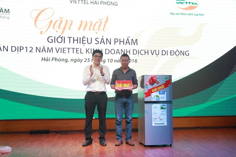 Viettel Hải Phòng: Gặp mặt, giới thiệu sản phẩm nhân kỷ niệm 12 năm Viettel kinh doanh dịch vụ di động