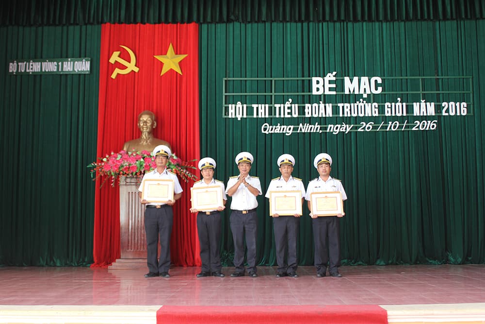 Vùng 1 Hải quân: Hội thi Tiểu đoàn trưởng giỏi