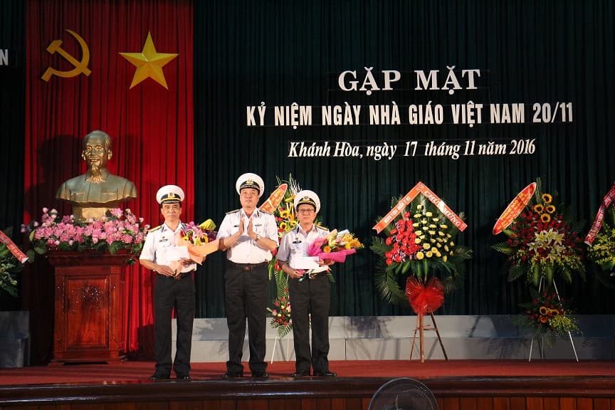 Học viện Hải quân: Gặp mặt kỷ niệm Ngày Nhà giáo Việt Nam 20-11