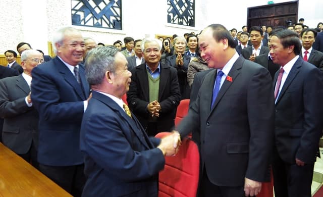 Thủ tướng Nguyễn Xuân Phúc tiếp xúc cử tri và làm việc tại TP Hải Phòng