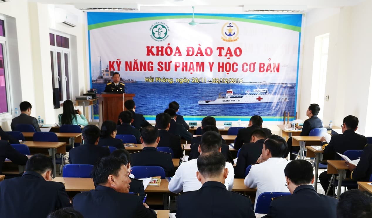 Khai giảng khóa đào tạo kỹ năng sư phạm y học cơ bản