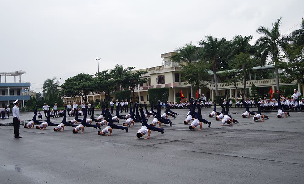 Lữ đoàn 83 Công binh Hải quân tổ chức hội thao Quyết thắng năm 2016