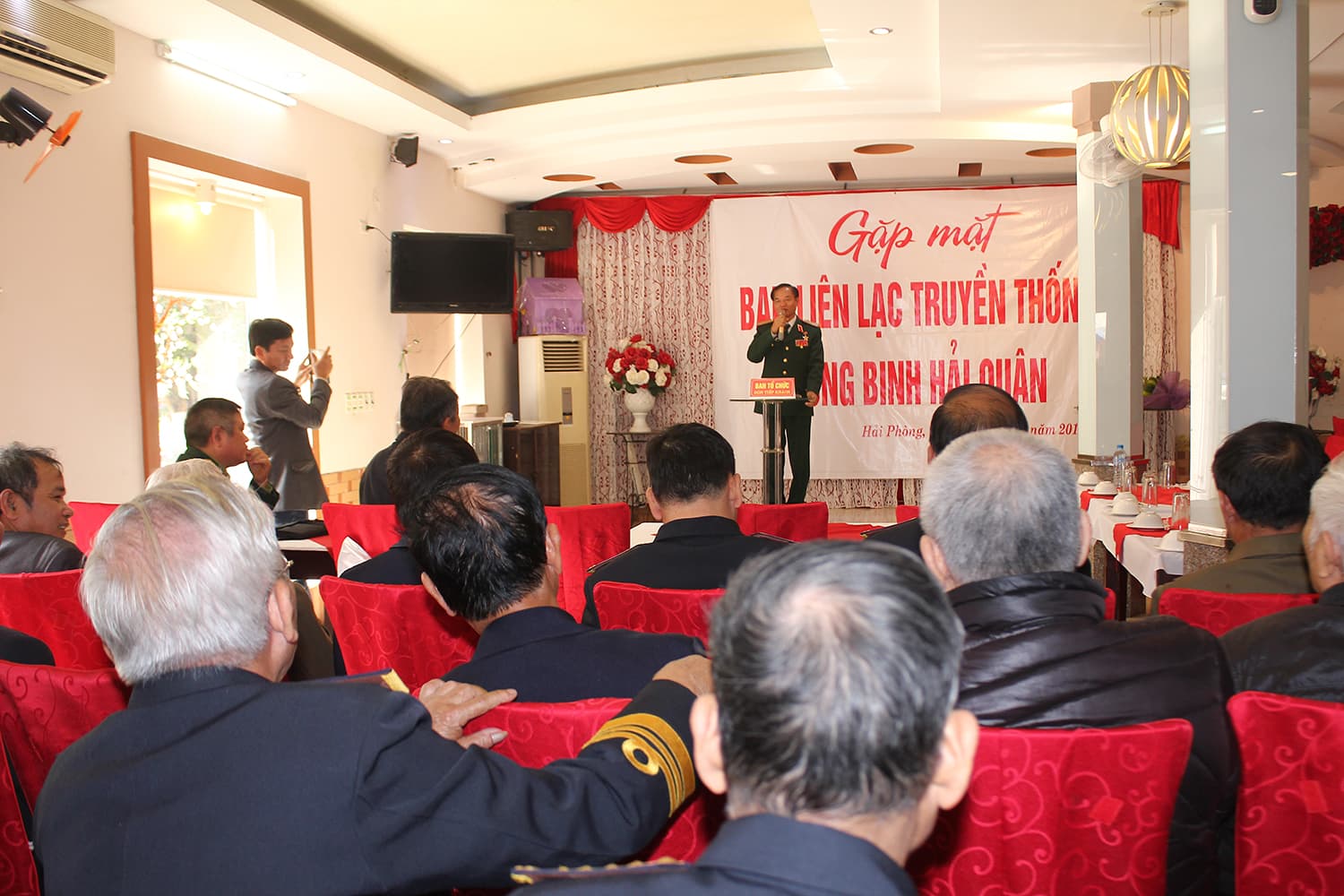 Ban Liên lạc truyền thống  Công binh Hải quân thành phố Hải Phòng gặp mặt