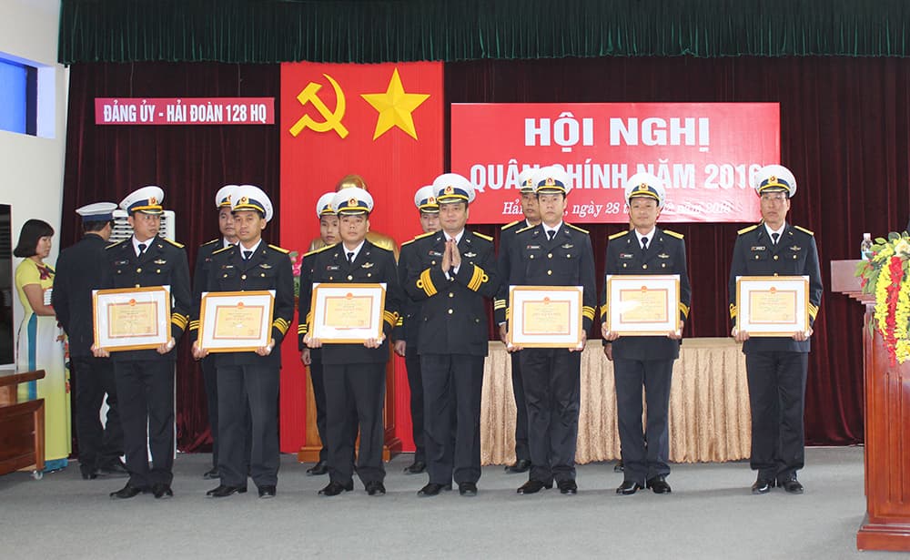 Hải đoàn 128: Hội nghị Quân chính năm 2016