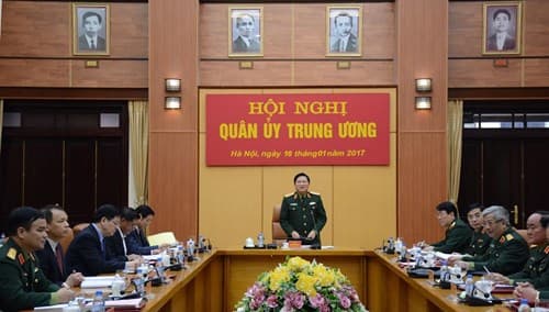 Quân ủy Trung ương: Kiểm điểm tự phê bình và phê bình theo Nghị quyết Trung ương 4 (khóa XII)